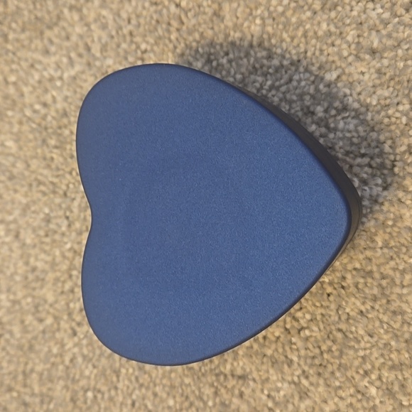 keepsake Urn In Heart-Shaped Blue LED Box - Picture 4 of 4